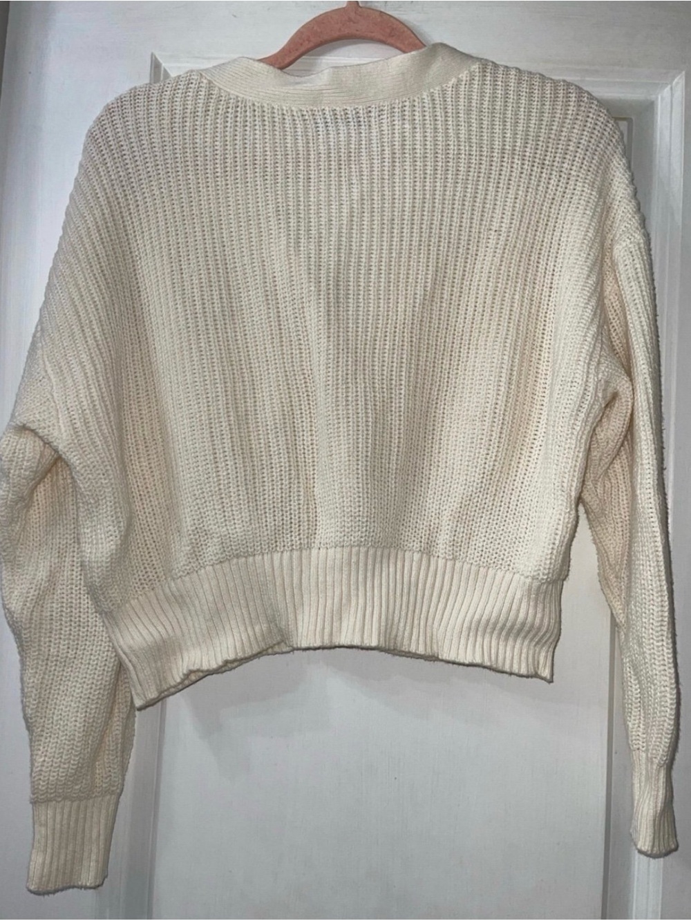 American Eagle Knit Ribbed Cardigan - Picture 4 of 4